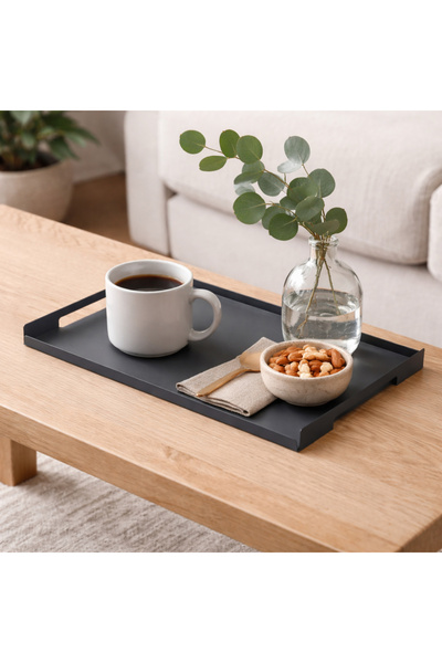 Decopin METAL SUNUM TEPSİSİ - ANTRASİT