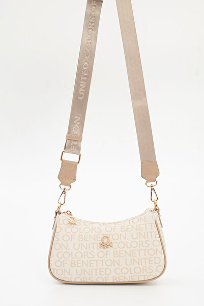 United Colors of Benetton Women's Crossbody Bag Beige Bnt1768