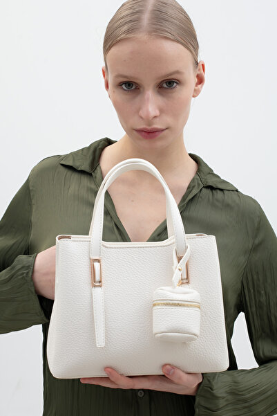Matthew Cox حقيبة كتف نسائية بيضاء BYN2457