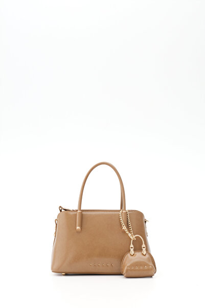 Sisley Women's Shoulder Bag Camel Sly392