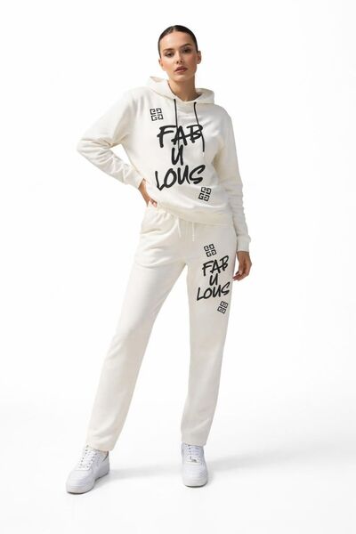 Gönülden Tasarım Written Women's Tracksuit Set