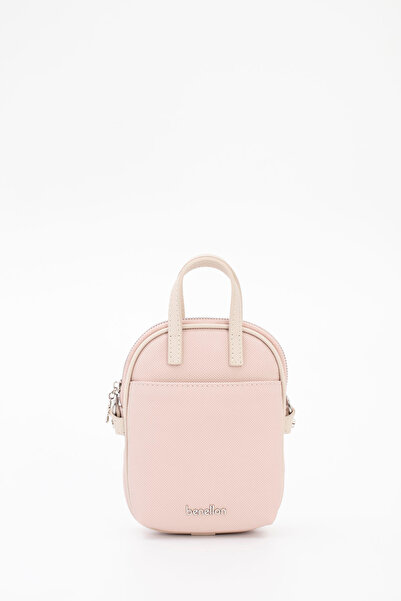 United Colors of Benetton Women's Shoulder Bag Powder-Beige Bnt1826