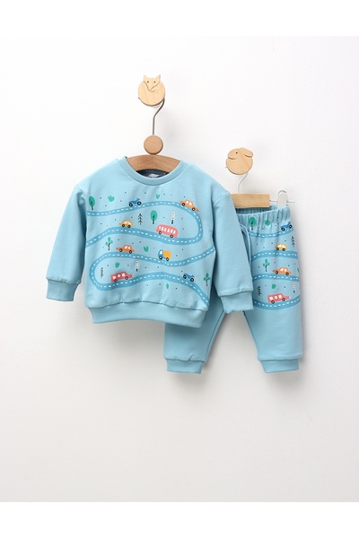 MiniKids Σετ μοτοσικλέτας Traffic, με μπλε 86 (12-18 μηνών)