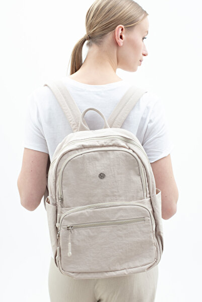 Matthew Cox Women's Backpack Beige Byn2523