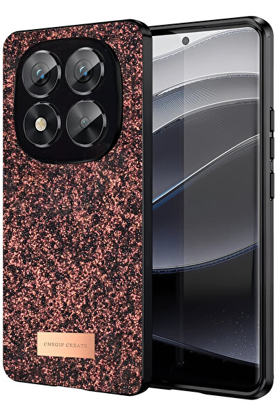 ONEGIF غطاء DRNDS Redmi Note 14 5G لامع - (153819) أرجواني غامق