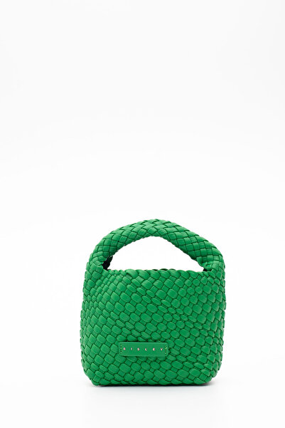 Sisley حقيبة كتف نسائية خضراء SLY332