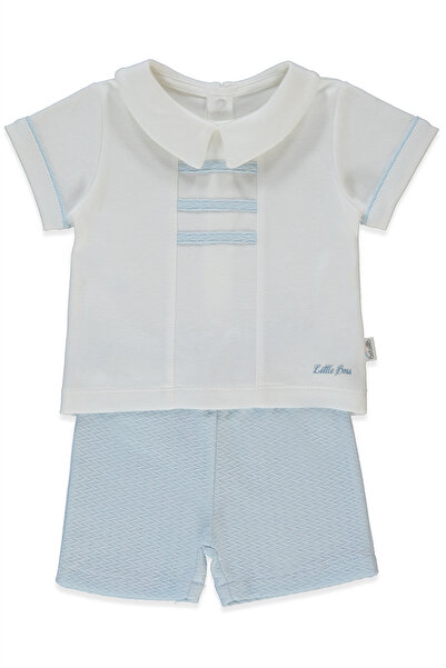 Bebetto İNTERLOK SWEAT 2Lİ TAKIM (LITTLE BOSS) MAVİ