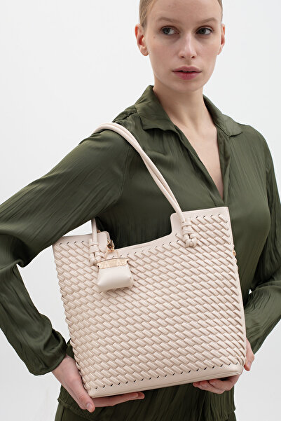 Matthew Cox حقيبة كتف نسائية بيضاء BYN2477