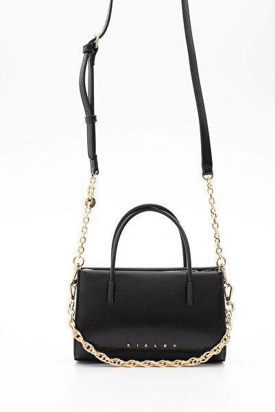 Sisley حقيبة يد نسائية سوداء SLY340