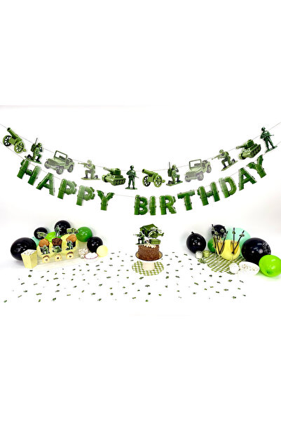 Flu Party Toy Soldiers - Toy Soldier Themed Party Set