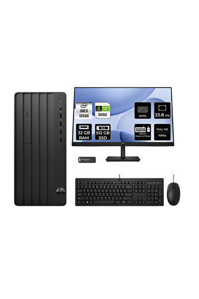 HP Pro Tower 290 G9 i5 13500 32GB 512GB SSD RTX3050/6GB FDOS Masaüstü Bilgisa...
