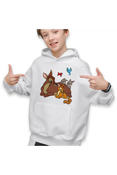 OEM Hanorac Copii Baieti Bambi Thumper Iepuras Caprioara