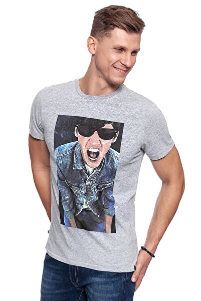 Lee Tricou Barbati, Lee, Photo Tee, Marime M, Bumbac, Regular Fit, Maneca Scu...