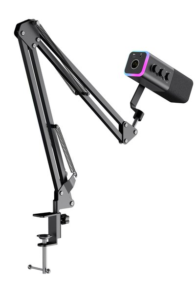 Havit Gamenote Gk71 Pro Rgb Streaming Microphone, 24-Bit, 192Khz, Xlr & Type-C, with Stand