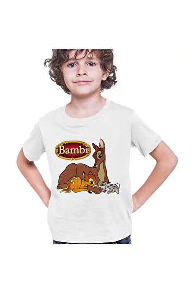 OEM Παιδικό Αγορίστικο T-Shirt Bambi Mama Thumper Deer Forest