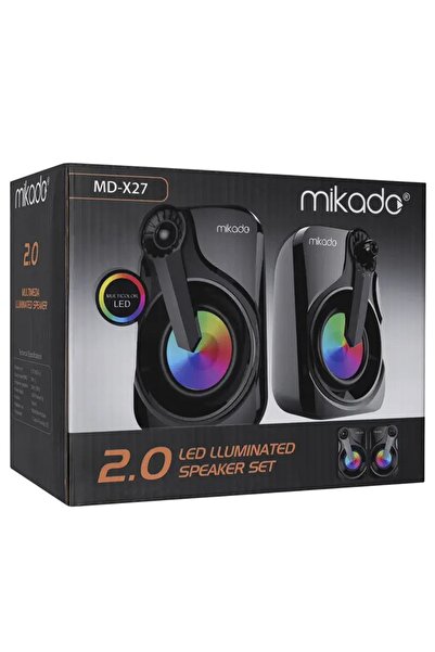 OEM MD-X27 RGB USB KABLOLU BİLGİSAYAR HOPARLÖRÜ
