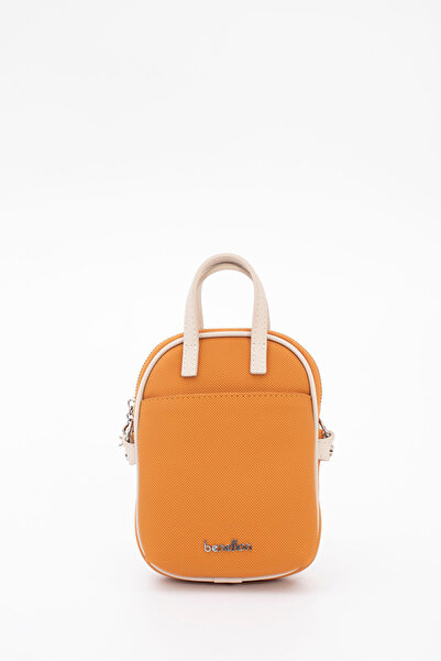 United Colors of Benetton Women's Shoulder Bag Mustard-Beige Bnt1826