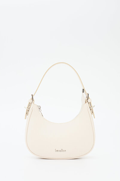 United Colors of Benetton Women's Shoulder Bag Beige Bnt1820