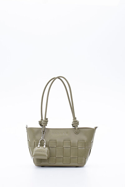 Sisley حقيبة كتف نسائية خضراء SLY356