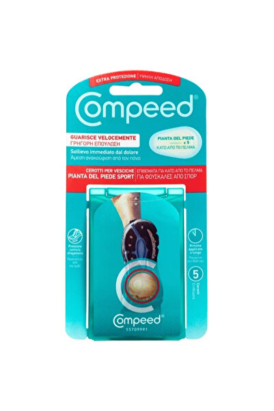 Compeed Set 5 plasturi pentru picior, Compeed, Albastru