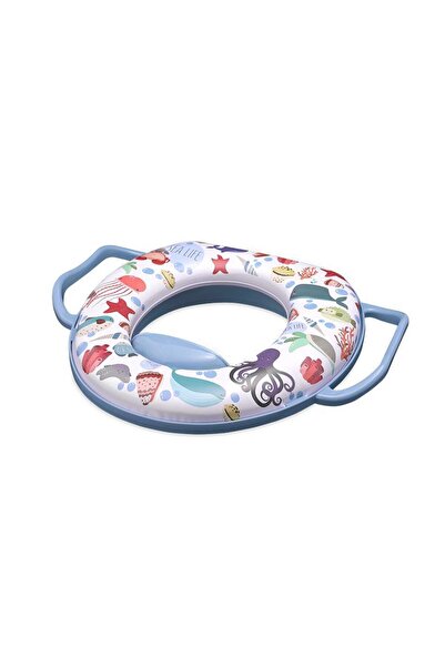 LORELLİ Мека тоалетна чиния с редуктор и дръжки, Водонепромокаем, предпазител...