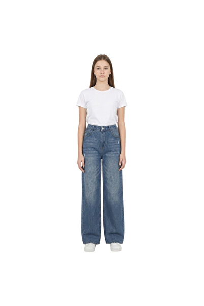 NR NarRengi 9/12 Years Old Girls' Pants Jeans Palazzo