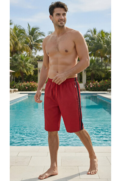 Chelly Men's Pocketed Marine Capri Pants