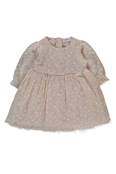 Bebetto DOKUMA ELBİSE (FOR PRINCESS) GÜL KURUSU