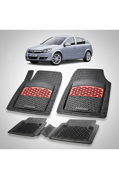 TEAMCAR Covorase Opel Astra H Συμβατό Hatchback 2004-2014 | Κόκκινος