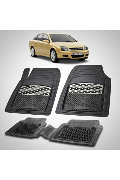 TEAMCAR Συμβατά πατάκια δαπέδου Opel Vectra C 2002-2008 | Ασημί