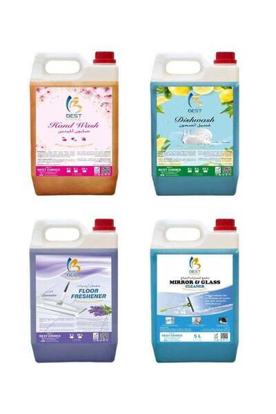 Bestchoice Best Choice 4-in-1 Cleaning Pack - Dish Wash, Floor Freshener Lave...