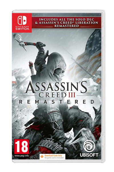 Ubisoft ASSASSINS CREED 3 & ASSASSINS CREED LIBERATION REMASTER (ΚΩΔΙΚΟΣ ΣΕ Κ...