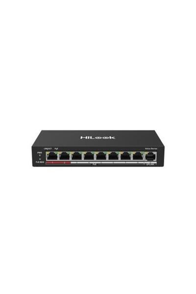 Hikvision Switch PoE cu 8 porturi HiLook NS-0109P-60(B) Ethernet rapid negest...