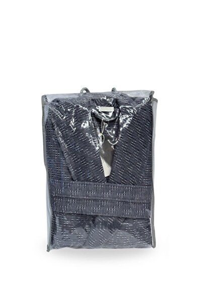 Özdilek Navy Whisper ogrtač za kupanje, veličina L, sivi