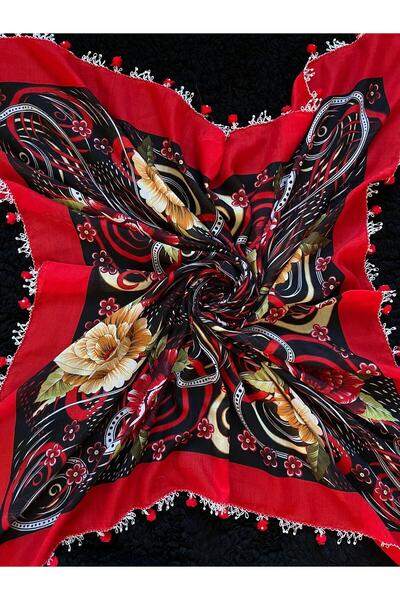 Beykan handmade Beaded Embroidered Scarf/Yemeni/Write/Headscarf