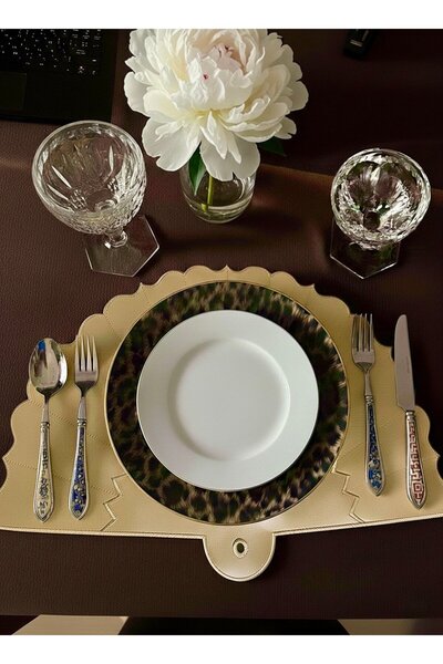 ref crea Monarch 2li Deri Amerikan Servis Bej