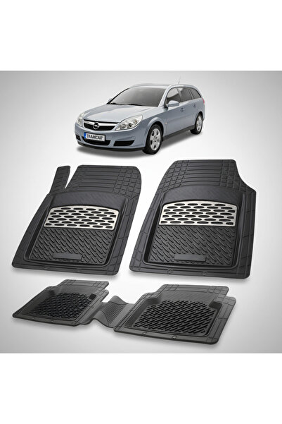 TEAMCAR Συμβατά πατάκια δαπέδου Opel Vectra C Combi 2002-2008 | Ασημί