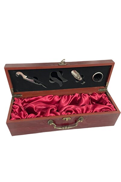 Generic Premium Wooden Gift Box with Wine Accessories