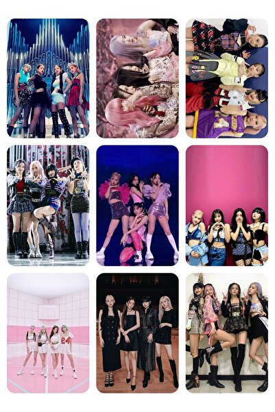 animeandyourworld blackpink fotokart 6*9 cm pvc kaplı tekli fotokart 1 adet s...