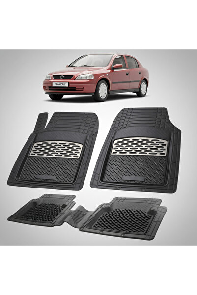 TEAMCAR Covorase Opel Astra G Compatibile Sedan 1998-2009 | Сребро