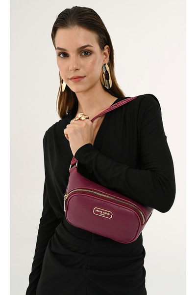 Pierre Cardin Ediție limitată, geantă de umăr pentru femei, cu curea reglabil...