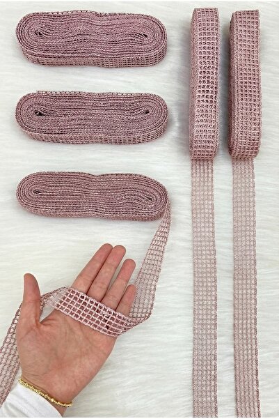 ZEYMERADE Pudra File Ribbon 2.5cm 10Mt, Bride, Groom, Bundle, Dowry, Engageme...