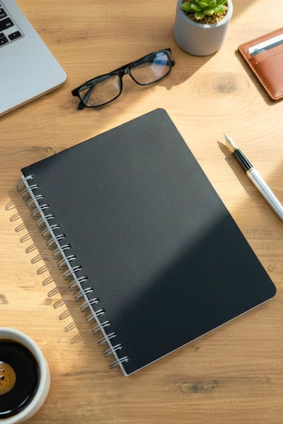 inkglo Твърда корица 2026 Спирално подвързан класически дневник с дати