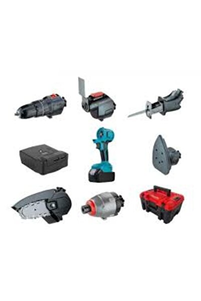 No branded Set Trusa 5 in 1 cu Acumulator de 48 v