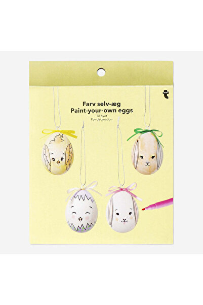 Flying Tiger Copenhagen Kendin Yap Kalemli Paskalya Yumurtası Seti