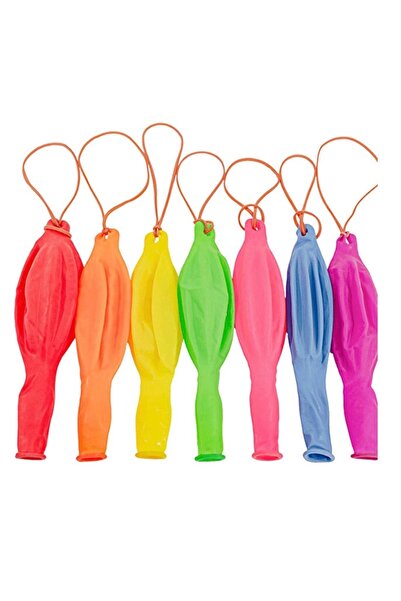 Çemrek Süs Parti 10 Pieces of Elastic Balloons 18 Inch Punch Balloon