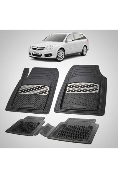 TEAMCAR Opel Vectra C Combi Compatible Estate Mats 2002-2008 | Silver