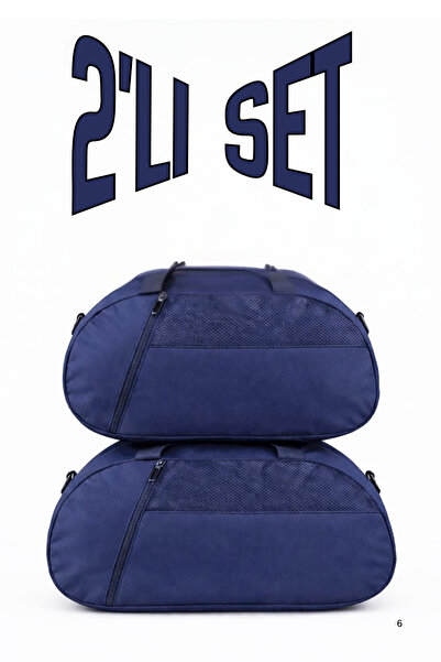 KAFF 2-комплект синій з кишенями спереду, регульованими плечовими ременями, р...