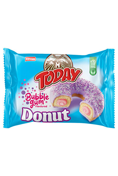 Elvan Today Donut Bubblegum 45 gr, 1display X 24 pcs