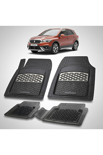 TEAMCAR Covorase Suzuki SX4 S-Cross Compatibile SUV 2013-2021 | Silver